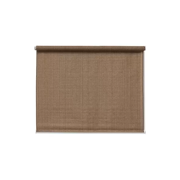 Coolaroo 4'x6' Simple Lift Roll Shade Yakitake Brown