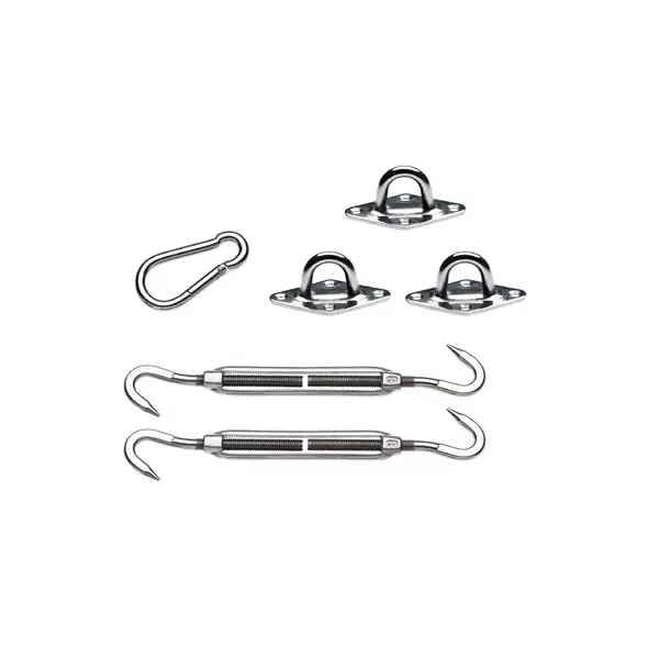 Coolaroo Tri Shade Sail Extreme Hardware Kit