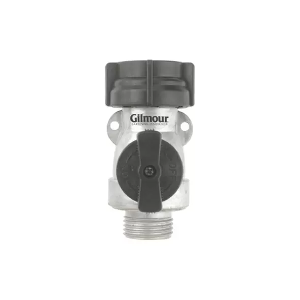 Gilmour Shut Off Valve MD Aluminum Single
