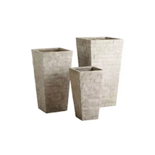 MCarr 3pc Liconfiber Tall Taper Set Beige