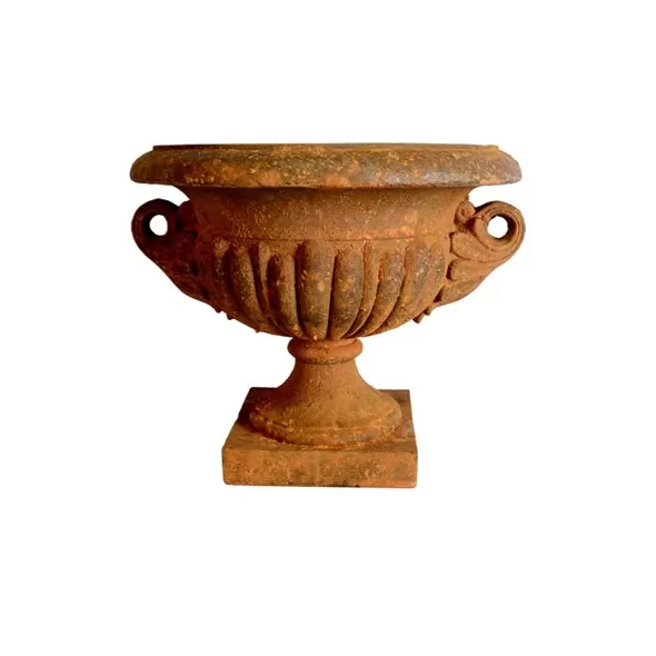 MCarr Liconfiber 25.3" Urn With Handles Rust
