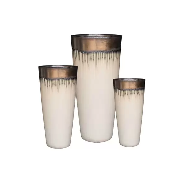 MCarr 15pc Tall Planter Pallet Gold Yellow Cream