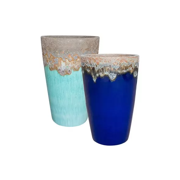 MCarr 12pc Tall Round Planter Pallet Mixed Colors