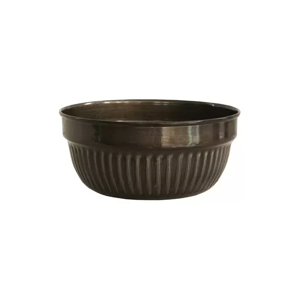 Robert Allen 8" Cascade Bowl Planter Graphite