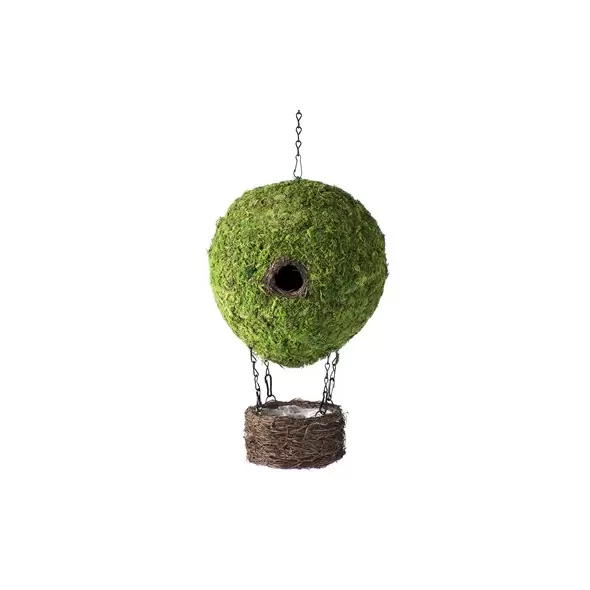 SuperMoss Woven Birdhouse Air Baloon Fresh Green