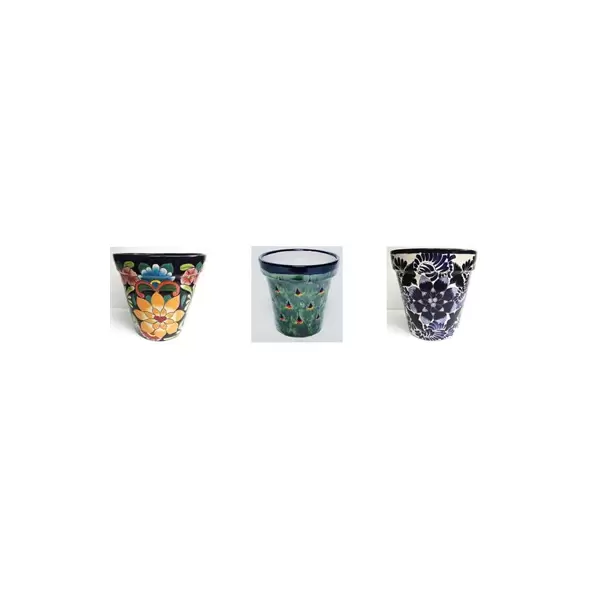 Talavera 8" Flower Pot