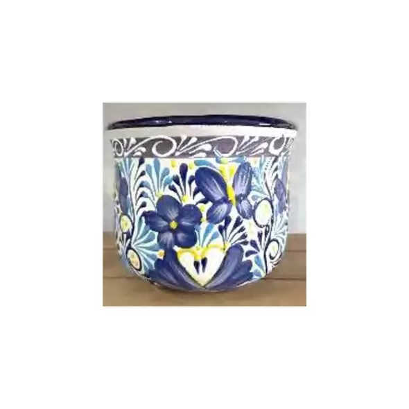 Bella 8" Champanera Pot Blue