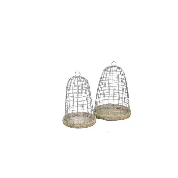 Braun Galvanized Bird Hut