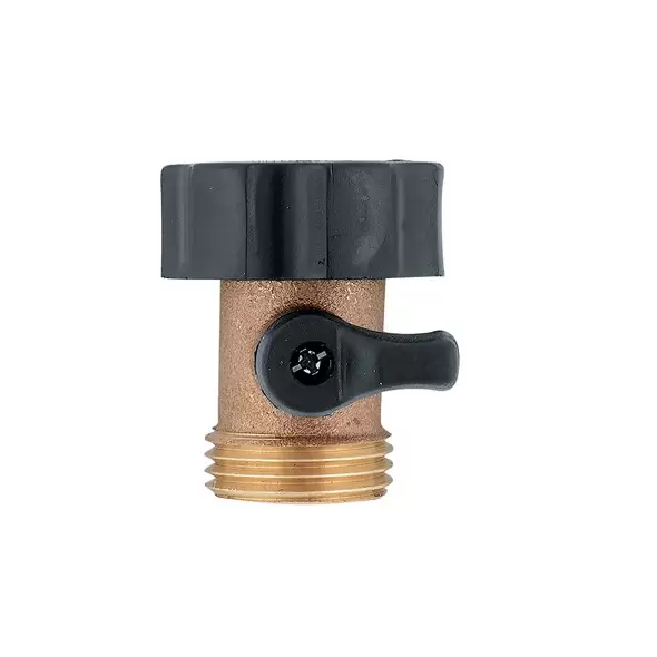 Orbit Brass Shut-Off Coupling