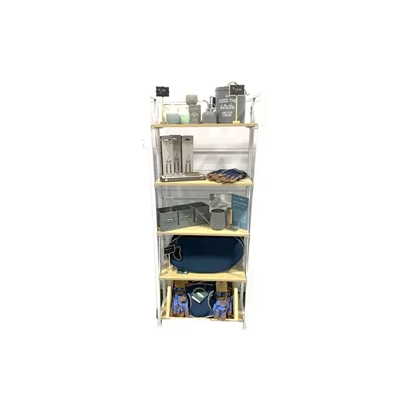 Corona 116pc B&B Garden Shelf Charcoal Display