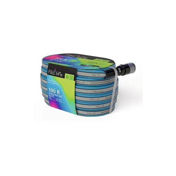 FITT 100' HIFlo Blue w/ Black Stripe