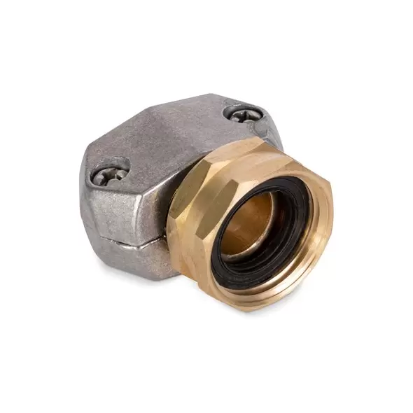 Gilmour Pro Brass Clamp Coupling 5/8" & 3/4" Female