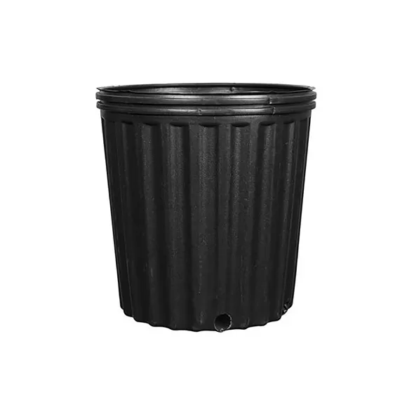 Grower Select 1 Gallon Nursery Pot, Blow Molded, Black, 90 per Case, 126 Cases per Pallet, 6.49in x 6.69in. .79Gal, 1Gallon
