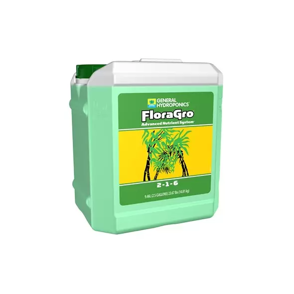 General Hydroponics 2.5gal Flora Gro (2/CS)