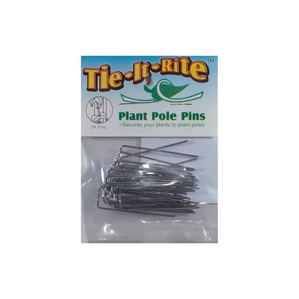 K&K 24pk Tie It Rite Plant Pole Pins