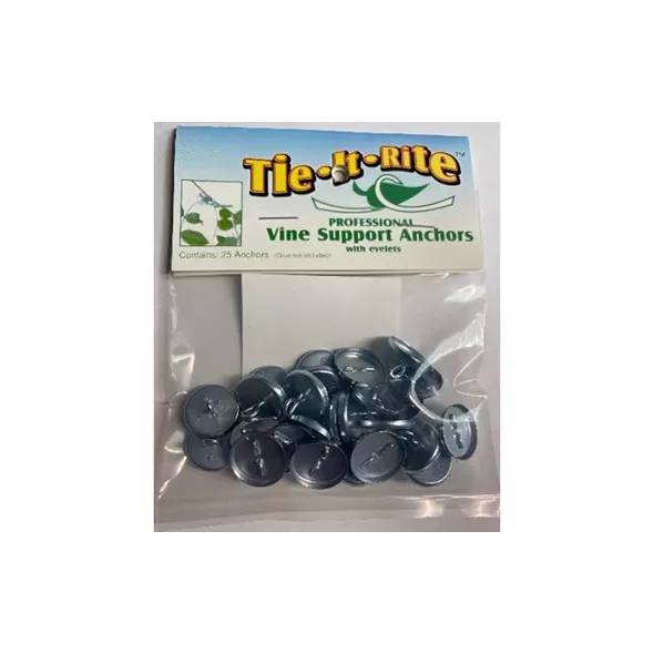 K&K 25pk Tie It Rite Vine Support Anchors