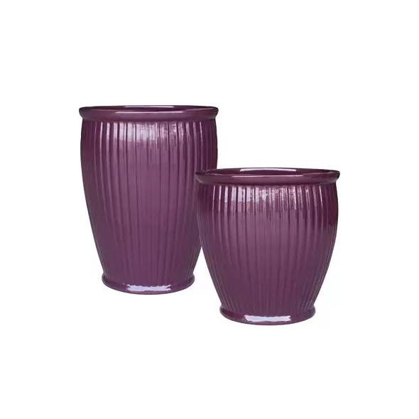 MCarr 30pc Ribbed Planter Pallet Amethyst