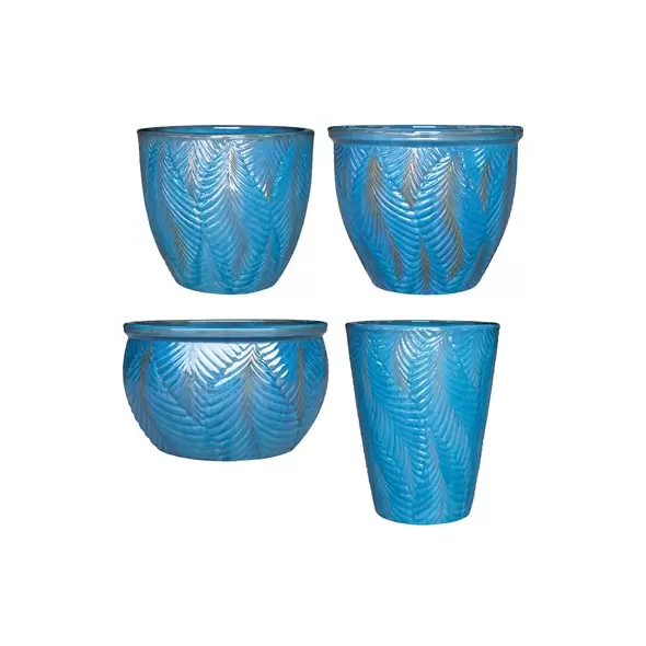 MCarr 26pc Fronds Planter Pallet Ultra Marine