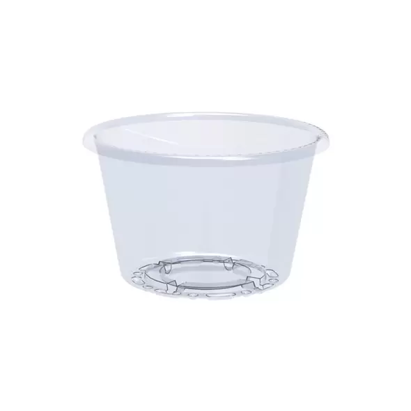 Panacea 4" Dx2.5" Deep Plastic Saucer