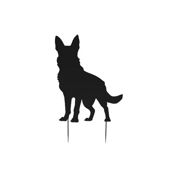 Panacea 24" German Shepherd Shadow Stake