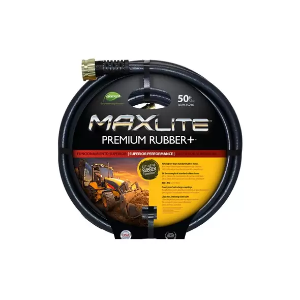 Element 5/8"x50' Rubber Max Lite Hose