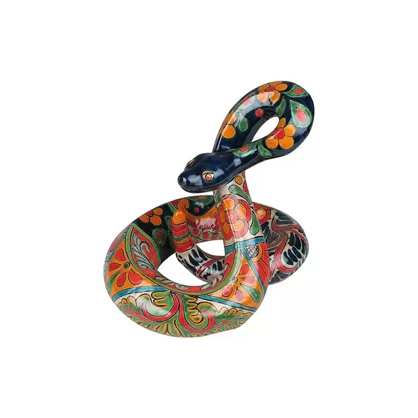 Talavera 13" Coil Snake