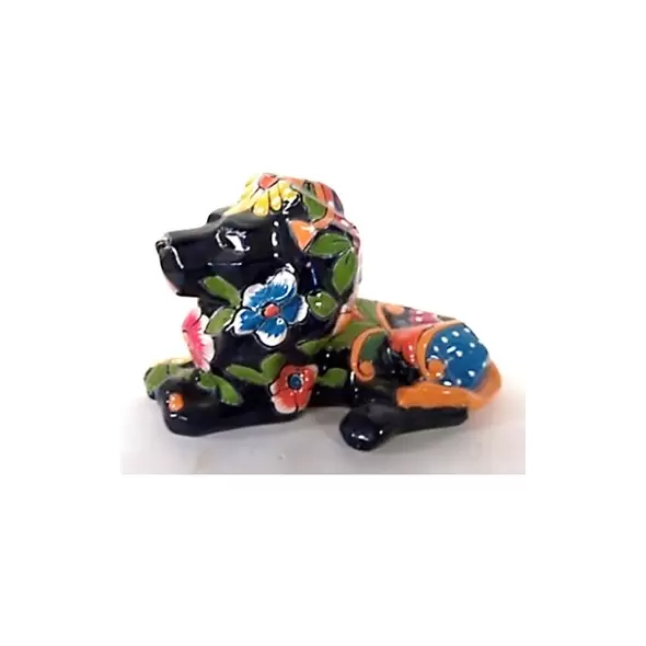 Talavera Lion Statue