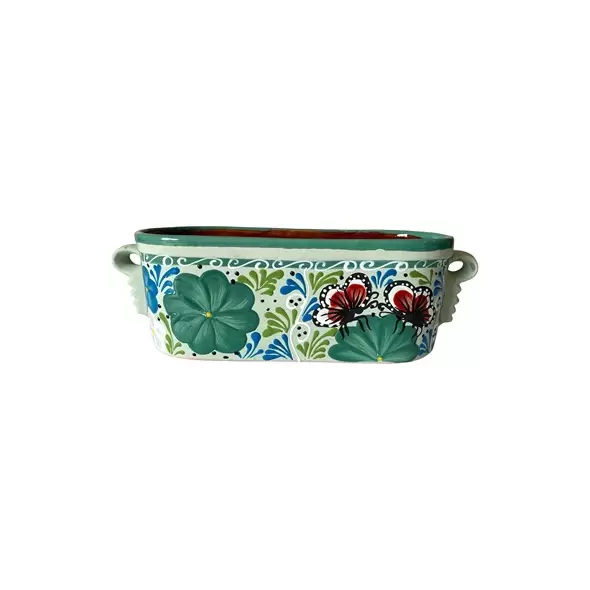 Talavera 12" Bella Especial Window Box Teal