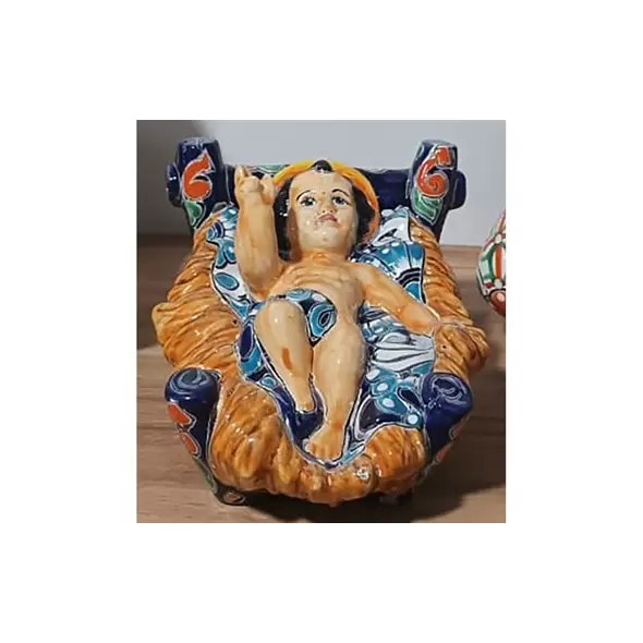 Talavera Jesus Statue