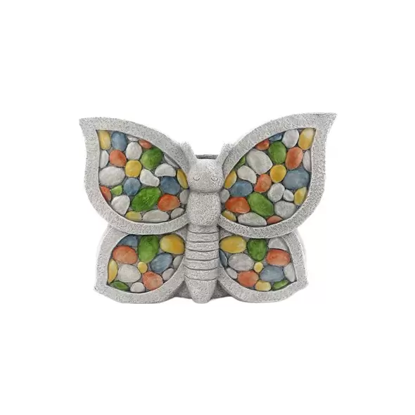 VCS 8" Planter w/ 15" Butterfly