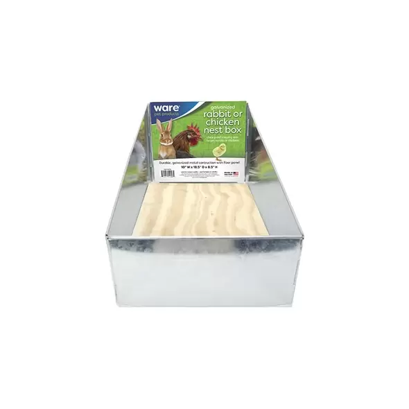 Ware Galvanized Nest Box