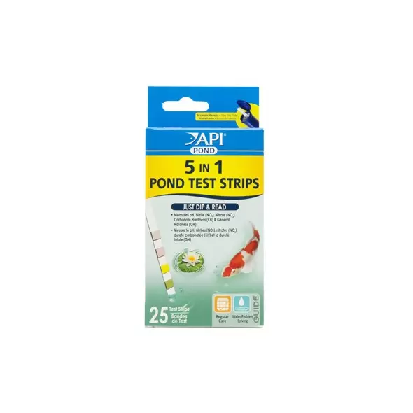 API Pond 5 In 1 Test Strips