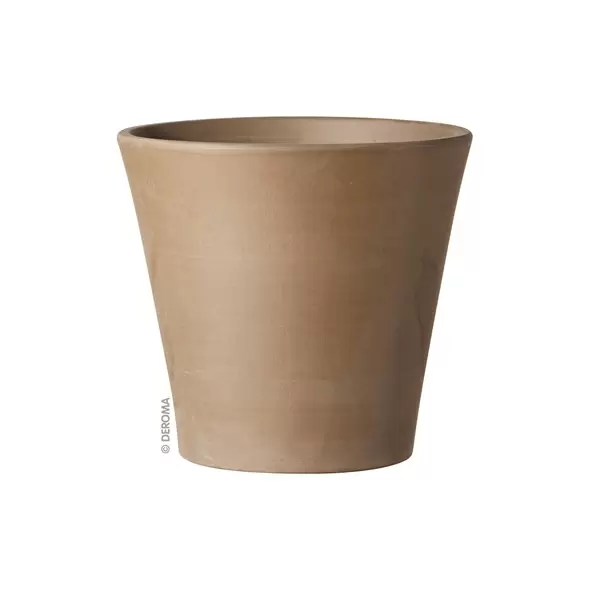 Deroma 6.3" Cono Pot Grafite Clay Case Pack