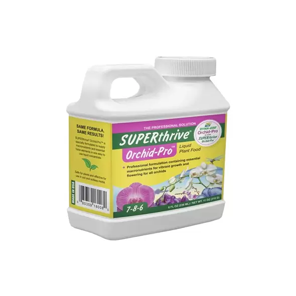 SUPERThrive 8oz Orchid-Pro 7-8-6 Plant Food