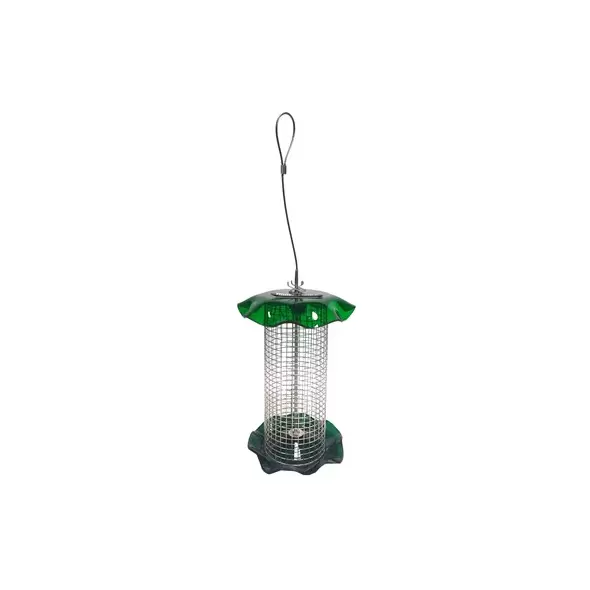 Friends of Flight 7" 1qt Seed Acrylic Feeder Green