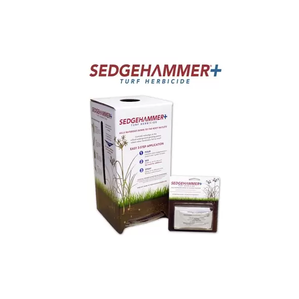 Gowan Sedgehammer Plus 12pc Box of 13.5gm Packets ( halosulfuron-methyl ) HAZ VIA AIR/WATER ONLY