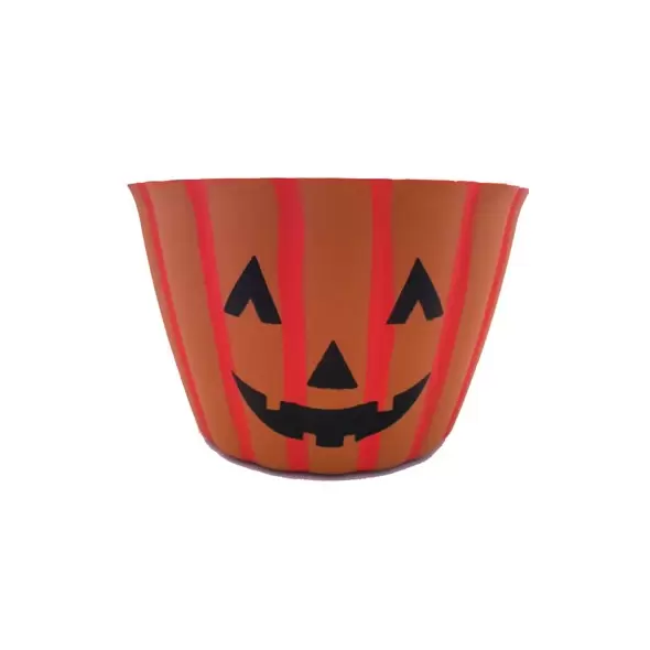 Grower Select 09.00 Little Harv Pumpkin Cover Pot With Face 90/CS