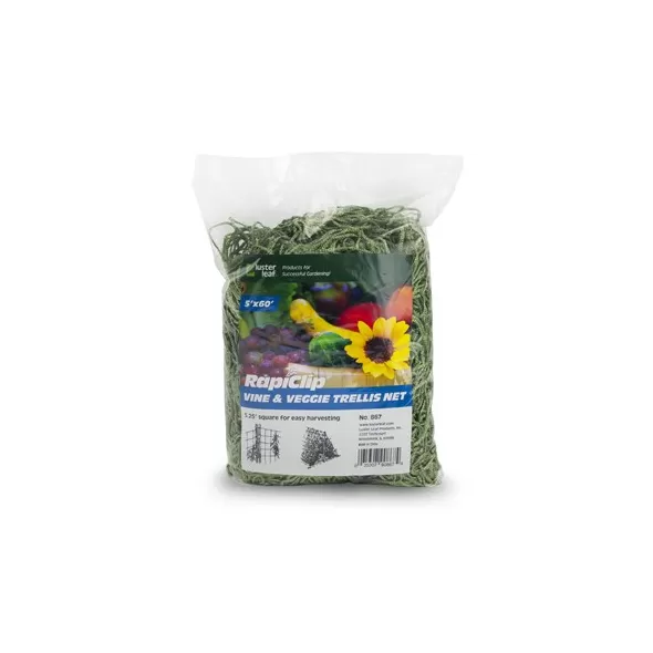 Luster Leaf 5'x60' Trellis Vine Veggie Green