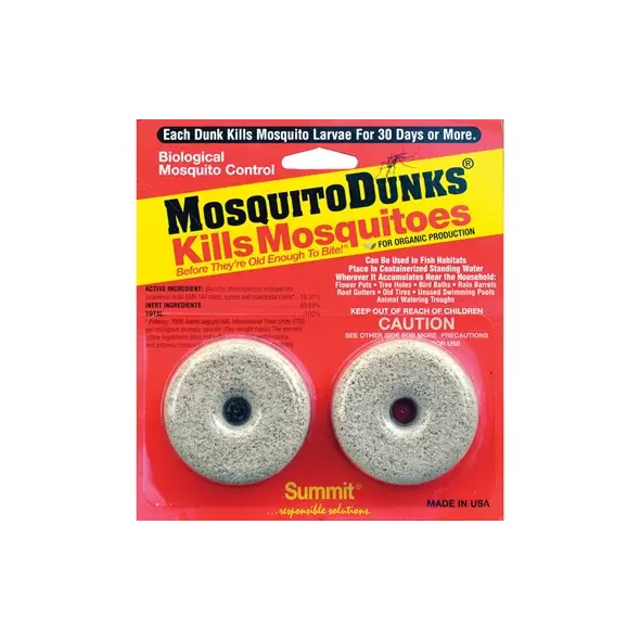 Summit Mosquito Dunks 2/cd B.t. Var. Israelensis