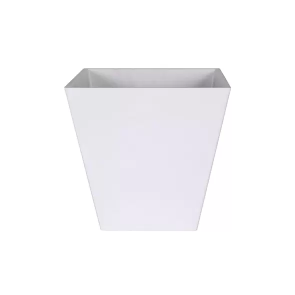 Artstone Ella 10" Square Planter White