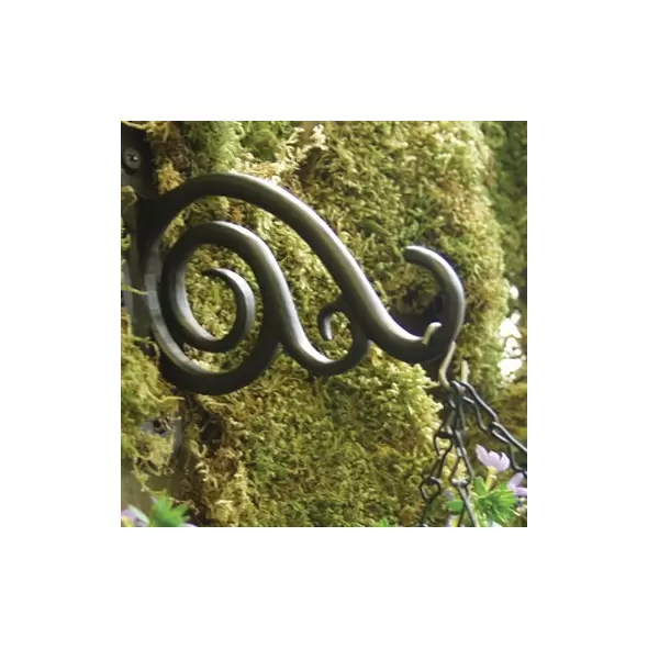 Panacea 6" Bracket Scrolls Antique Bronze