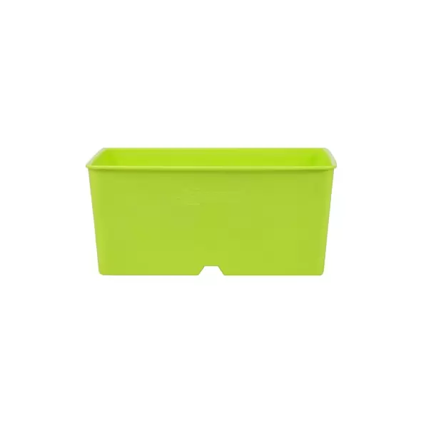SunPack 5"x5" Heavy Duty Square Pot Lime Green