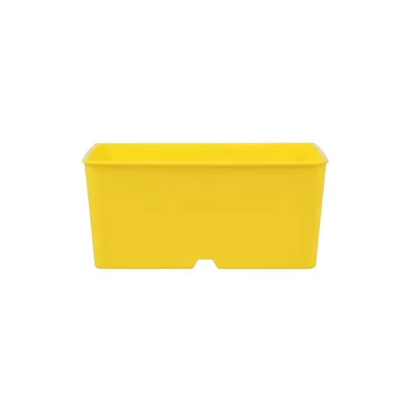 SunPack 5"x5" Heavy-Duty Square Pot Yellow