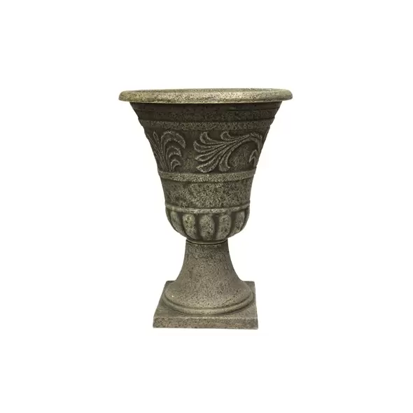GROWER SELECT ENVIROBLEND 16IN TUMBLED SCROLL URN STONE 4/CS