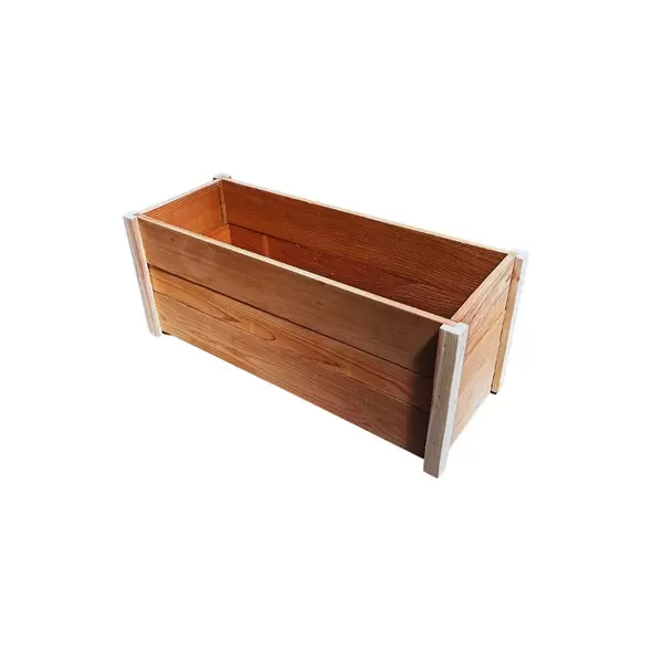 A&G 15"x14"x48" Redwood Formal Planter