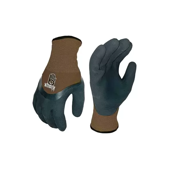 BGC 3/4 Foam Latex 7 Ga Polyester Glove XL