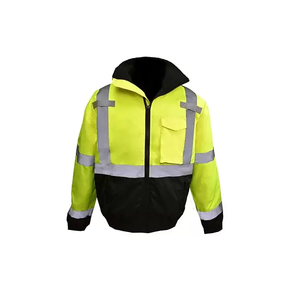 Radians 10pk SJ11QB Bomber Quilted Jacket Green Mixed Size M-2X