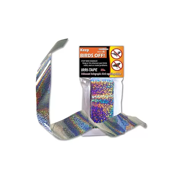 Bird-X 2"x25' Irridescent Multi Color Tape