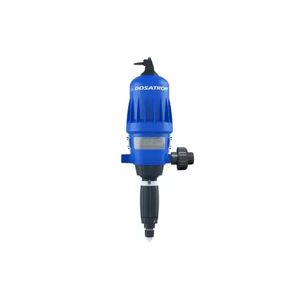 Dosatron Low Flow Hydroponic Dosing Pump 0.05 to 14 GPM Recommended Flow Rate 2-10 GPM 1:1000 - 1:100 (0.1% to 1%)