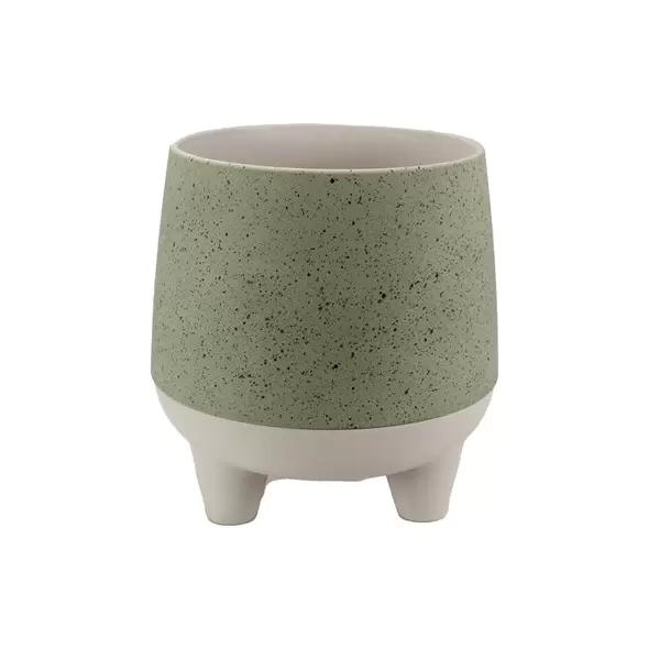 HC 6" Orion Pot Sage Granite/Birch